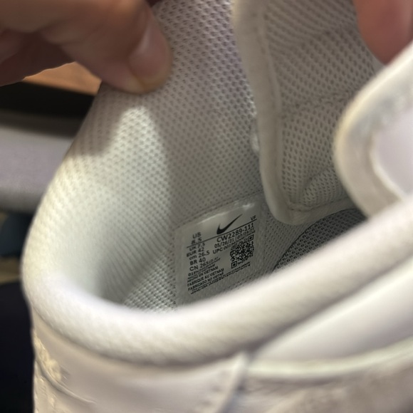 Mens pre owned Nike Air Force high top size 8.5 - Picture 4 of 4